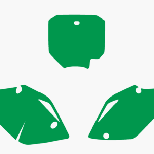 Blackbird numeropohjat vihreä CRF 150 07-15