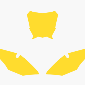 Blackbird numeropohjat keltainen CRF450 17-20/250 18-21