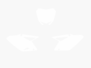 Blackbird numeropohjat valkoinen RMZ450 08-15