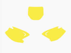 Blackbird numeropohjat kelt. KX 125-250 03-08