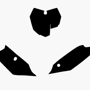 Blackbird numeropohjat musta SX/SX-F 13-15