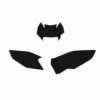 Blackbird numeropohjat musta Husaberg TE 13-14