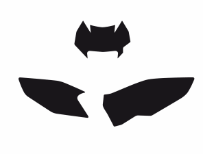 Blackbird numeropohjat musta Husaberg TE 13-14