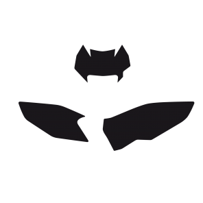 Blackbird numeropohjat musta Husaberg TE 13-14