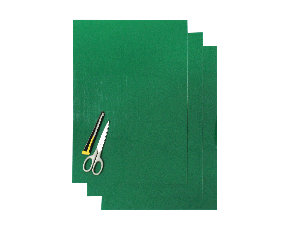 Blackbird Numerokilven tarra-arkki vihreä 47x33cm (3kpl)