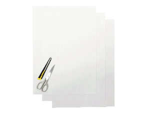 Blackbird Numerokilven tarra-arkki kirkas 47x33cm (3kpl)