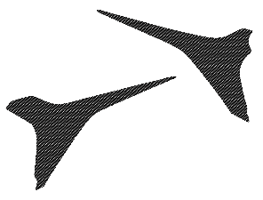 Blackbird Ilm.suod.kotelo tarra Carbon CRF 450 09-10 / CRF 250 10