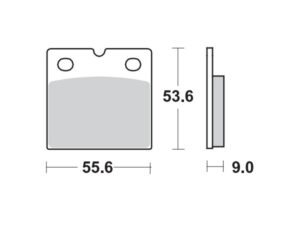 Moto-Master Jarrupalat RoadPRO Sinter eteen
