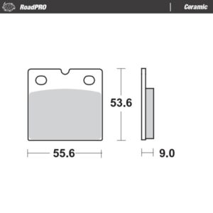Moto-Master Jarrupalat RoadPRO Ceramic