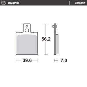 Moto-Master Jarrupalat RoadPRO Ceramic