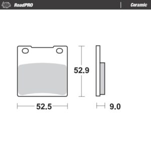 Moto-Master Jarrupalat RoadPRO Ceramic