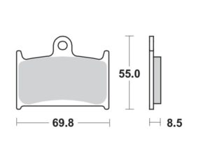 Moto-Master Jarrupalat RoadPRO Ceramic