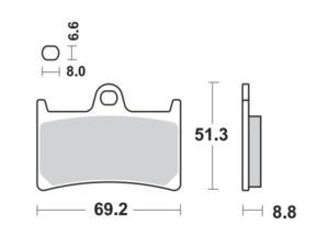 Moto-Master Jarrupalat RoadPRO Carbon Racing