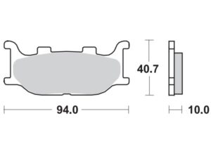 Moto-Master Jarrupalat RoadPRO Sinter eteen