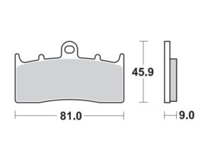 Moto-Master Jarrupalat RoadPRO Ceramic