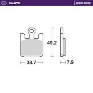 Moto-Master Jarrupalat RoadPRO Carbon Racing