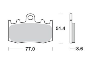 Moto-Master Jarrupalat RoadPRO Ceramic