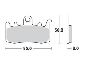 Moto-Master Jarrupalat RoadPRO Sinter eteen