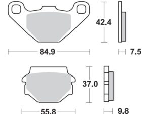 Moto-Master Jarrupalat RoadPRO Ceramic