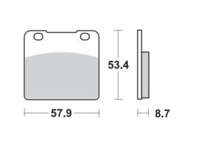 Moto-Master Jarrupalat RoadPRO Ceramic