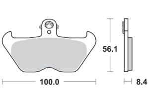 Moto-Master Jarrupalat RoadPRO Sinter eteen