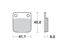 Moto-Master Jarrupalat RoadPRO Ceramic