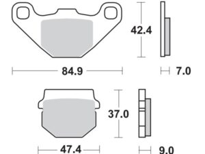 Moto-Master Jarrupalat RoadPRO Ceramic