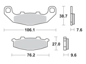 Moto-Master Jarrupalat RoadPRO Ceramic