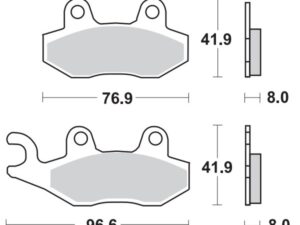 Moto-Master Jarrupalat RoadPRO Sinter eteen