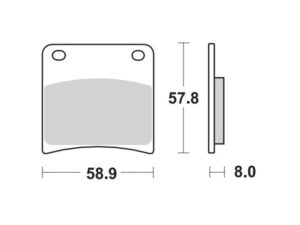 Moto-Master Jarrupalat RoadPRO Sinter eteen