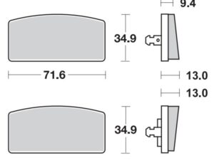 Moto-Master Jarrupalat RoadPRO Ceramic