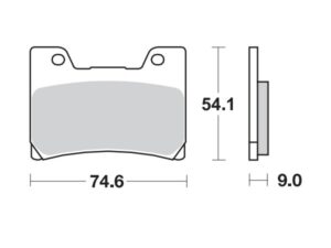 Moto-Master Jarrupalat RoadPRO Ceramic