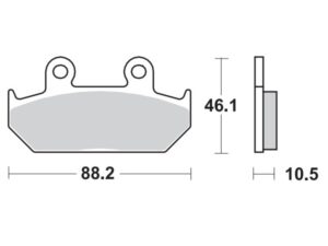 Moto-Master Jarrupalat RoadPRO Ceramic