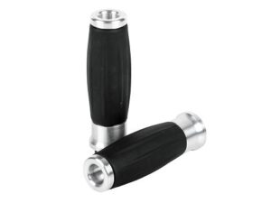 Highway Hawk Handgrips for Ø 25 mm (1'')  handlebars Chrome