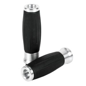 Highway Hawk Handgrips for Ø 25 mm (1'')  handlebars Chrome