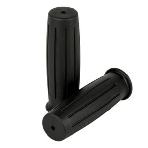 Handgrips  Vintage  Black for Ø 22 mm (7/8")