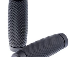 Handgrips Diamond cut Black for Ø 22 mm (7/8")