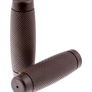 Handgrips Diamond cut Brown for Ø 22 mm (7/8")