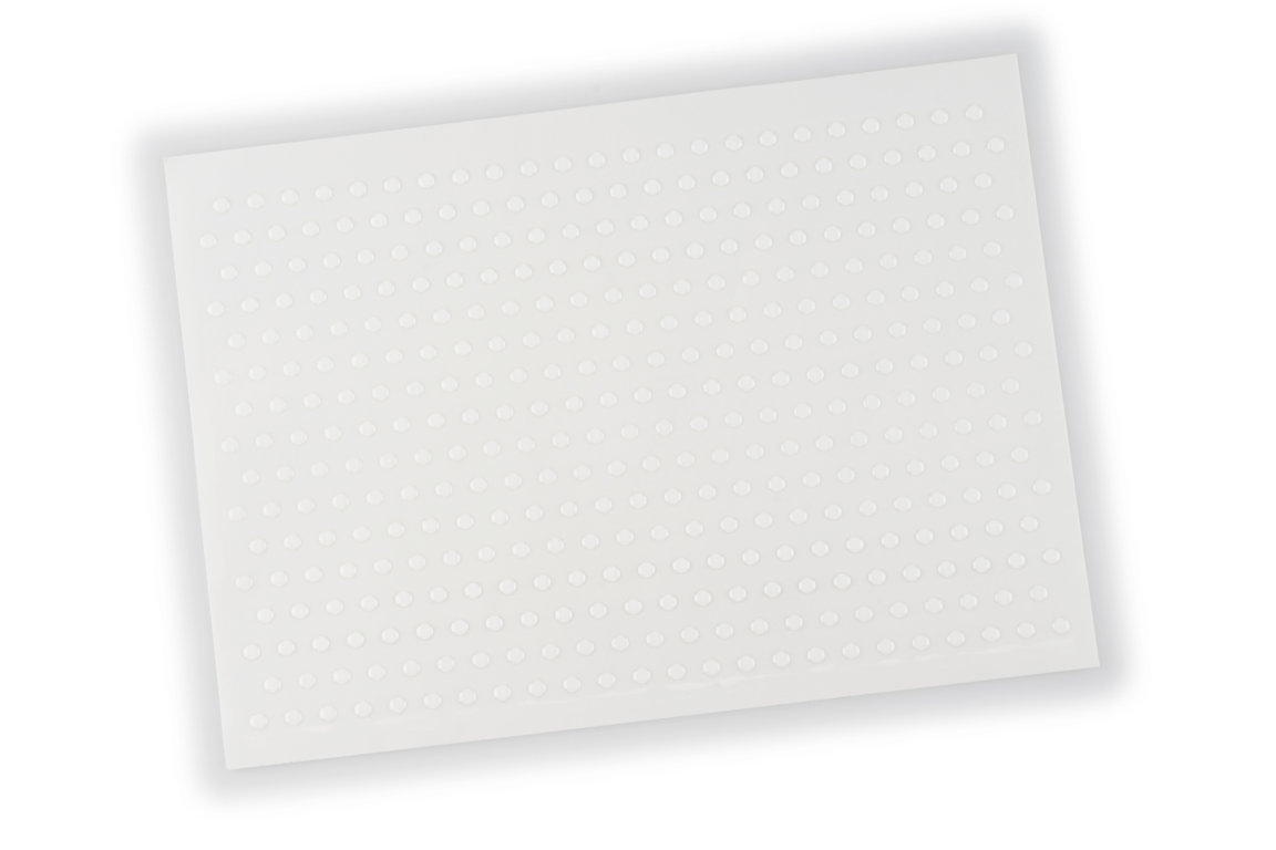 Puig Sticker Sheet Bumps Clear 250X350M