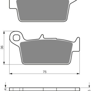 GOLDFREN Jarrupalat 003 Ceramic Carbon K1