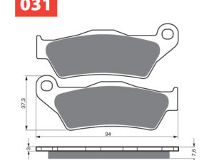 GOLDFREN Jarrupalat 031 Ceramic Carbon S33
