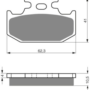 GOLDFREN Jarrupalat 100 Ceramic Carbon K1