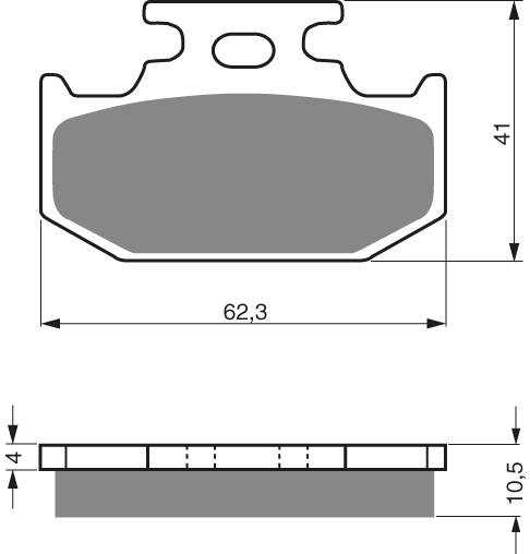 GOLDFREN Jarrupalat 100 Ceramic Carbon K1