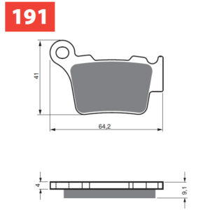 GOLDFREN Jarrupalat 191 Ceramic Carbon S33