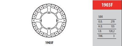 GOLDFREN Jarrulevy Etu Sherco 06- 125-510