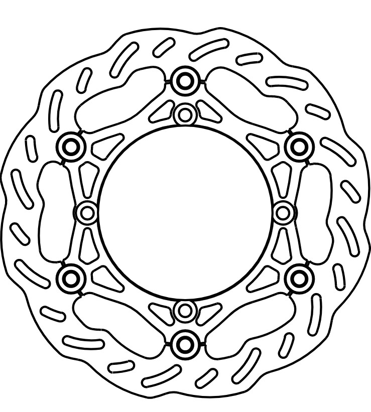 GOLDFREN Jarrulevy Beta Etu 250-525 05-12