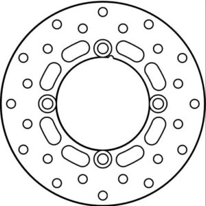 GOLDFREN Jarrulevy taka KX80/85 01-