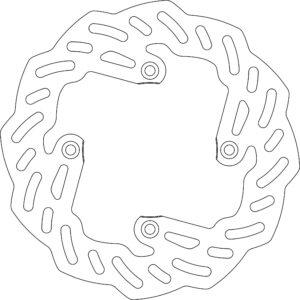 GOLDFREN jarrulevy taka YZ80/85 93- YZ65 18-