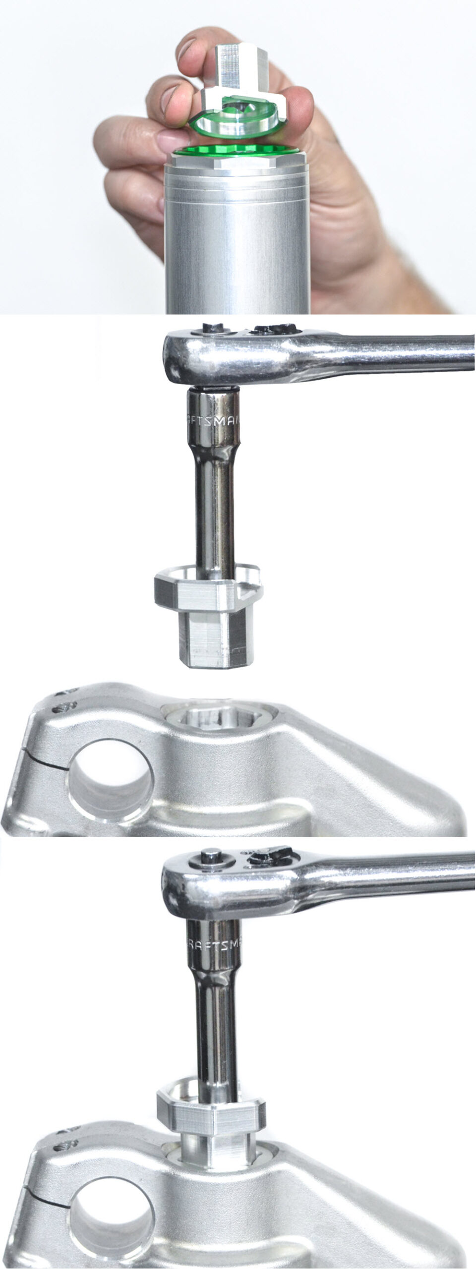 Race Tech Fork compression tool TFCT 3622 for SHOWA TAC/KYB Dual Chamber