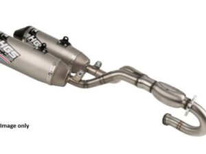 HGS Täysputkisto 4T CRF450 17-20, tupla vaimentimet